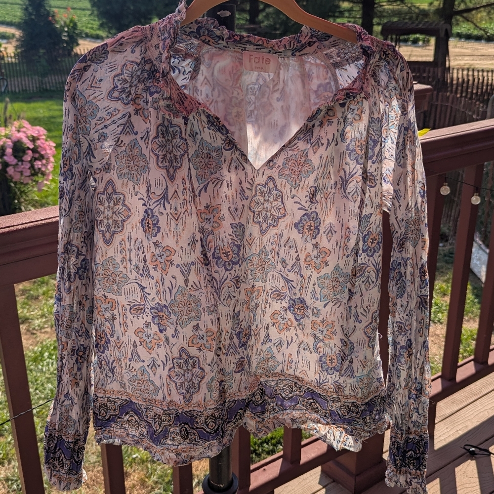 Fate Boho Chic  Blouse.